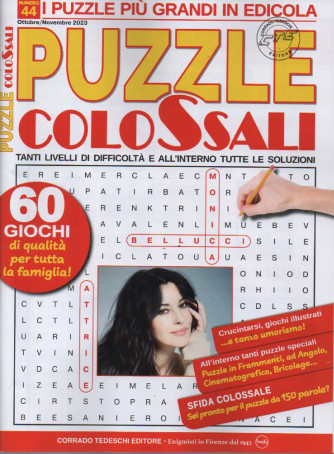 Puzzle colossali - n.44 - ottobre - novembre   2023 - bimestrale