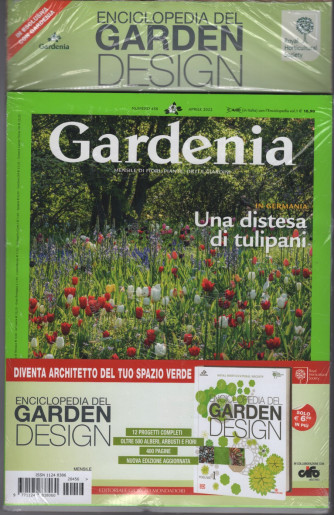 Gardenia  n. 456 - mensile - Aprile 2022 + Enclopedia del Garden Design vol. 1