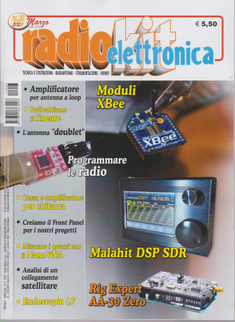 Radiokit elettronica - n. 3  - mensile - marzo 2021