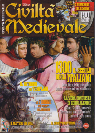 Conoscere la storia - Civiltà Medievale - n. 1 - bimestrale - ottobre - novembre 2021 - 190 pagine