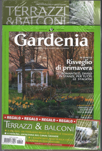Gardenia   - n. 455  - marzo  2022 - mensile + Terrazze & balconi