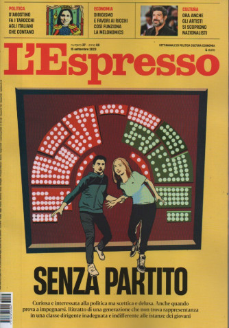 L'Espresso - n. 37 - 15 settembre 2023 - settimanale