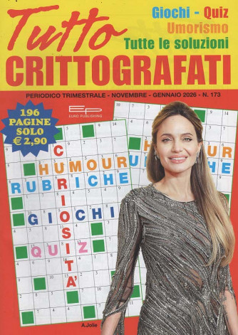Tutto Crittografati - Uscita n.173 - 4 Novembre 2025 - Trimestrale