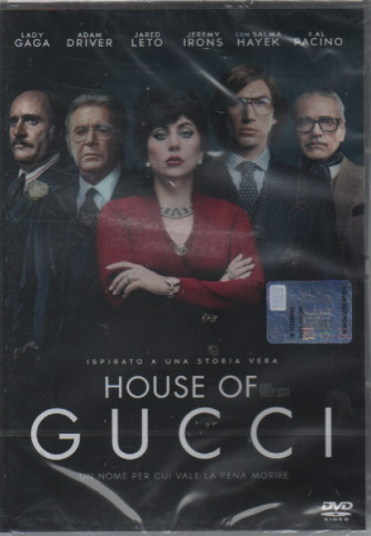 I Dvd Fiction di Sorrisi 2 n. 16 - House of Gucci - 4 ottobre   2022 - settimanale