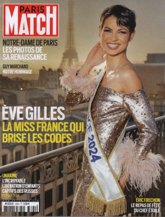 Paris Match - n. 3894 - du  21   au 27 decembre   2023 - in lingua francese