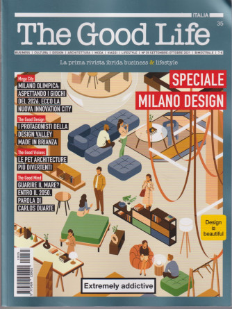 The Good Life -n. 35 - settembre - ottobre  2021 - bimestrale