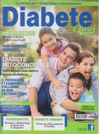 Diabete Oggi - n. 64 - trimestrale - agosto - ottobre 2021