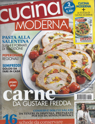 Cucina moderna + La scuola di cucina moderna - n. 9 - mensile - settembre 2022 - 2 riviste