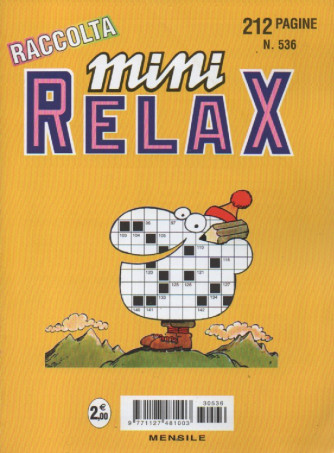 Raccolta Mini Relax - n. 536 - mensile - gennaio 2023 - 212 pagine