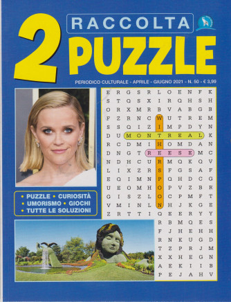 Raccolta 2 Puzzle - n. 50 -aprile - giugno 2021