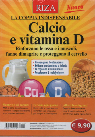 Dimagrire  - Calcio e vitamina D  - n. 254 - giugno 2023