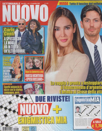 Settimanale Nuovo + Enigmistica Mia - Uscita n.45 - 6 Novembre 2025 - Settimanale