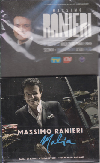 Le grandi collezioni musicali n. 4- 29  gennaio 2021 - Massimo Ranieri - 10° doppio cd-Malia parte prima e parte seconda - +    libretto inedito