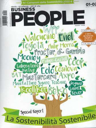 Business People - n. 2  -  - mensile - gennaio - febbraio 2022 - 2 riviste