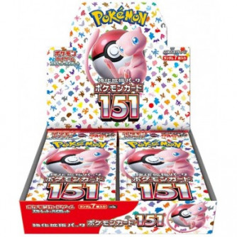 Pokémon CARD 151 sv2a - Box 20 Buste in Giapponese