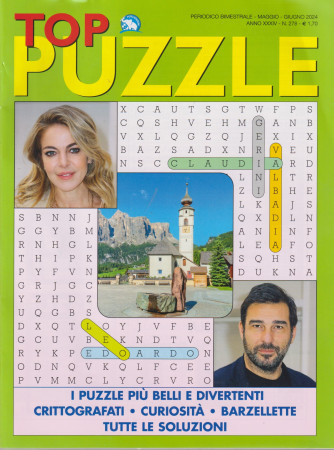 Top puzzle - n. 278- bimestrale -maggio - giugno  2024