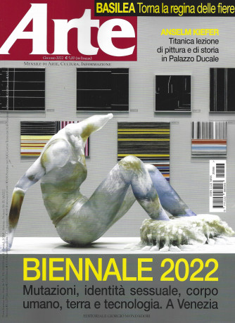 Arte - n. 586 -aprile  2022 - mensile