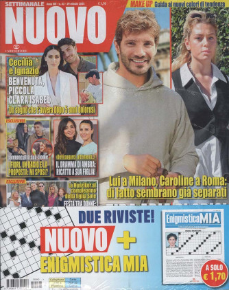 Settimanale Nuovo + Enigmistica Mia - Uscita n.43 - 23 Ottobre 2025 - Settimanale