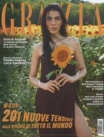 Grazia - 201 Nuove tendenze dalle sfilate di tutto il mondo - Uscita n.33/34 - 25 Luglio 2025 - Settimanale