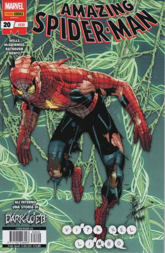 Amazing Spider-Man    - L'uomo ragno - n. 820 -Vita nel limbo - quindicinale - 15 giugno     2023