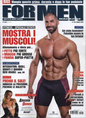 For men  magazine- n. 245 -luglio    2023 - mensile