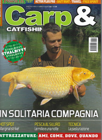 Carp & Catfishing - n. 51 - trimestrale -agosto - settembre   2022