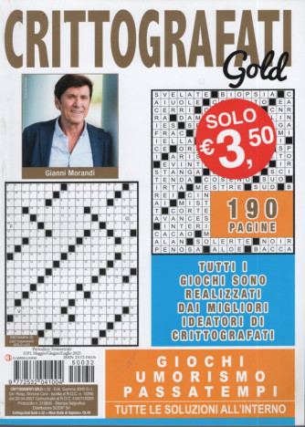 Crittografati Gold - Uscita n. 32 -8 Maggio  2025 - Trimestrale