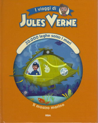 I viaggi di Jules Verne - 20.000 leghe sotto i mari- n. 4 - settimanale - 11/12/2021 - copertina rigida
