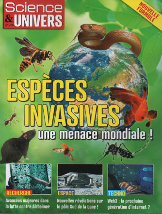 Science & Univers - n. 49 - trimestriel -decembre - janvier - fevrier 2024  - in lingua francese