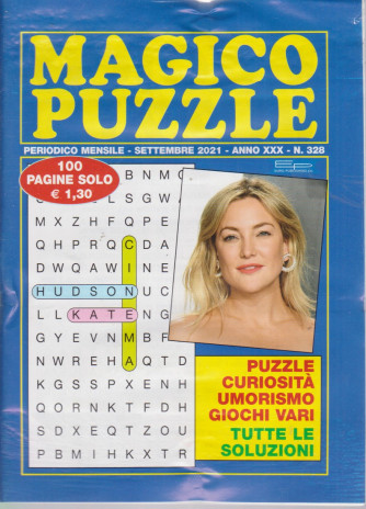 Magico Puzzle - n. 328 - mensile -settembre 2021- 100 pagine