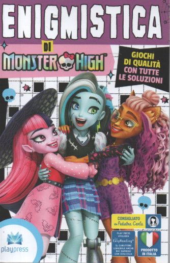 Enigmistica di Monster High - n. 1 - novembre - dicembre 2023 - bimestrale