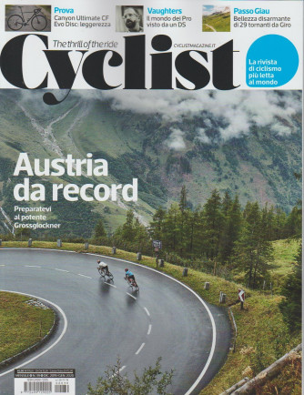 Cyclist Mensile n. 39 Dicembre 2019 - The thrill of the ride