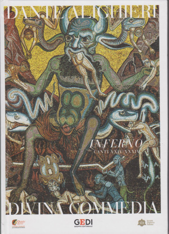 Dante Alighieri - Divina Commedia - Inferno canti XXIV - XXXIV - vol. 3 - 28/1/2021 - quattordicinale - copertina rigida
