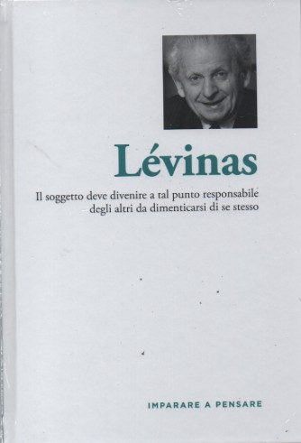 Imparare a pensare -Levinas  n.50- 18/1/2023 - settimanale -  copertina rigida