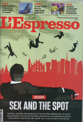L'Espresso - n. 39 - 29 settembre 2023 - settimanale