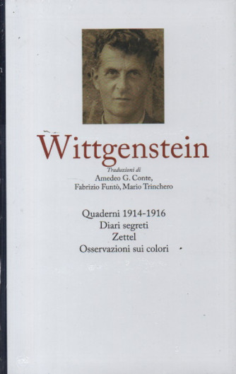 Grandi filosofi -Wittgenstein  -   n. 32 -      settimanale -6/1/2024 - copertina rigida