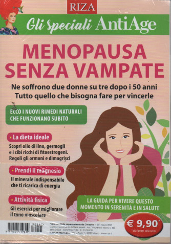 Dimagrire - Gli Speciali AntiAge-Menopausa senza vampate -  n. 251 -marzo 2023
