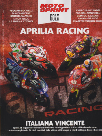 Moto Sprint Gold collection - n. 4 -Aprilia Racing