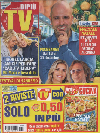 Dipiù TV + Dipiù TV Cucina - Uscita n.50 - 10 Dicembre 2025 - Settimanale