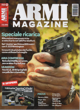 Armi magazine - n. 10  -ottobre  2023 - mensile