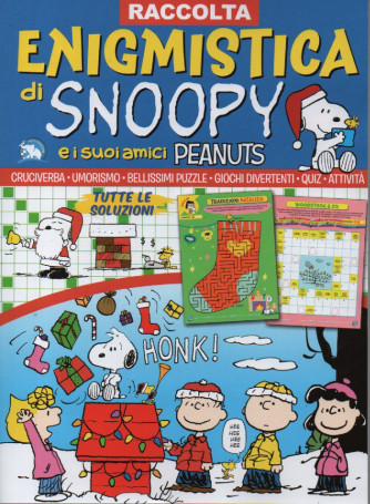 Raccolta enigmistica di Snoopy e i suoi amici Peanuts- n. 32 -trimestrale-dicembre -febbraio 2024