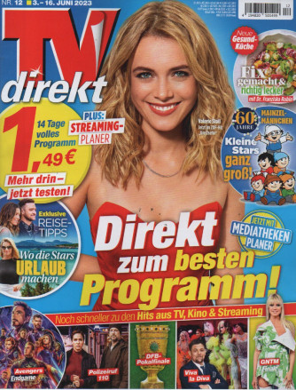 TV direkt - n.12 -  3-16 juni  2023 - in lingua tedesca