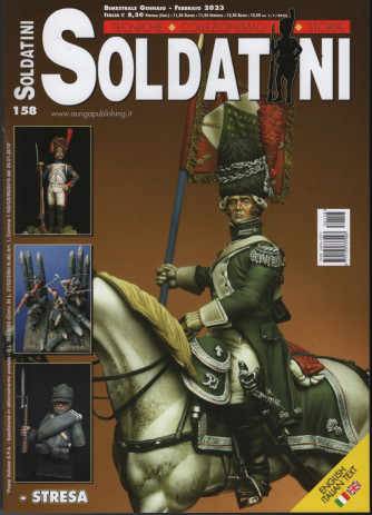Soldatini - n. 158 - bimestrale - Gennaio Febbraio 2023 - english italian text