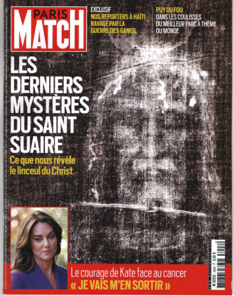 Paris Match - n. 3908- du 28 mars au 3 avril 2024 - in lingua francese