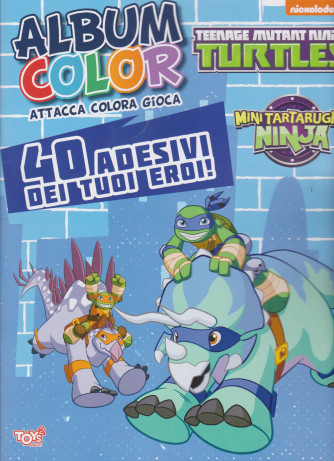 Toys2 Color Game - Album color - Teenage mutant Ninja - n. 43 - bimestrale - 25 marzo 2021