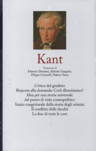 I grandi filosofi  -  Kant -   n. 40 -      settimanale -3/3/2023 - copertina rigida