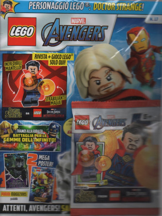 LEGO Avengers  - n. 17 - 22 giugno 2023 - bimestrale - rivista + gioco Lego