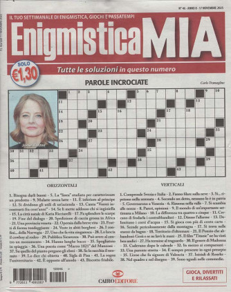 Enigmistica Mia - Uscita n.46 - 11 Novembre 2025 - Settimanale