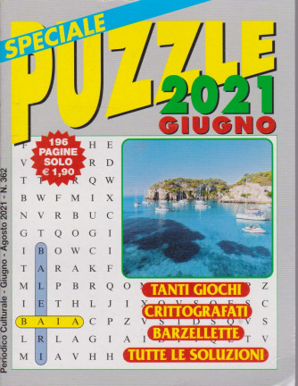 Speciale puzzle 2021 - n. 362 - giugno - agosto 2021 - 196 pagine