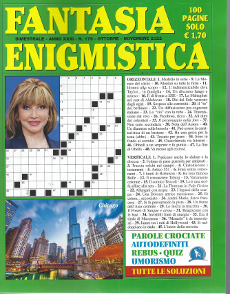 Fantasia Enigmistica - n.179 - bimestrale - ottobre/novembre 2022